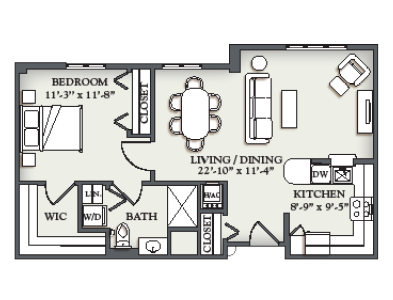 B8 One Bedroom