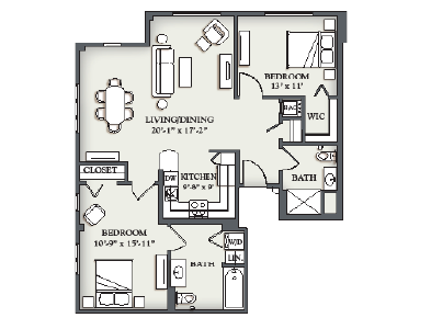 D4 Two Bedroom