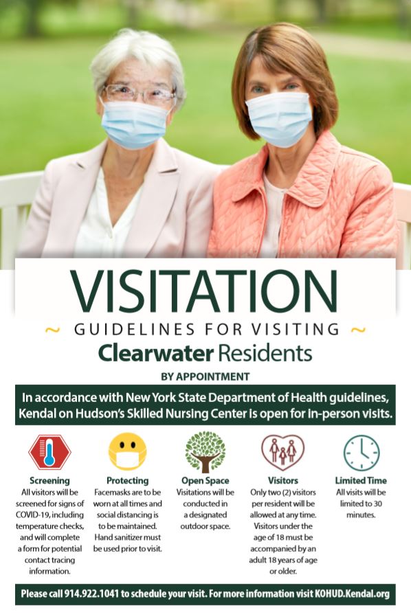 Visitation Guidelines Sign