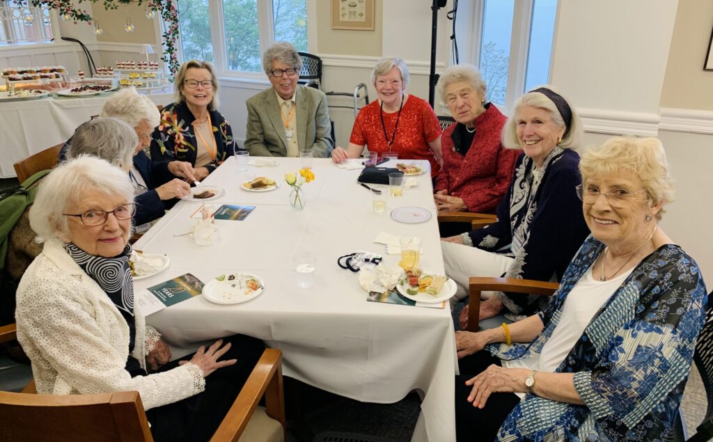 Seniors at Kendal on Hudson during 20th anniversary party